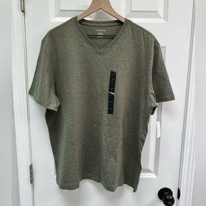 Banana Republic Men’s Green Cotton T-Shirt